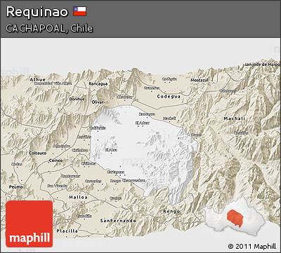 Classic Style 3D Map of Requinao