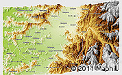 Physical 3D Map of Requinao