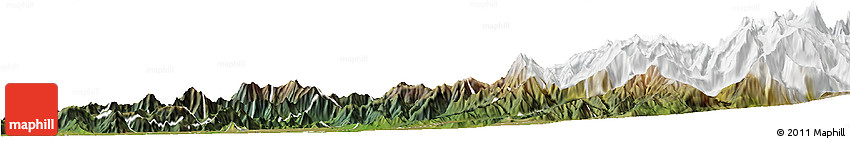 Satellite Horizon Map of Requinao