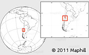 Blank Location Map of Requinao, highlighted parent region, within the entire country