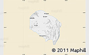 Classic Style Map of Requinao, single color outside