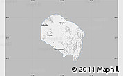 Gray Map of Requinao, single color outside
