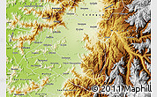 Physical Map of Requinao