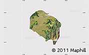 Satellite Map of Requinao, cropped outside
