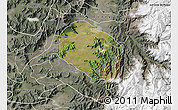 Satellite Map of Requinao, semi-desaturated