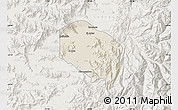 Shaded Relief Map of Requinao, lighten