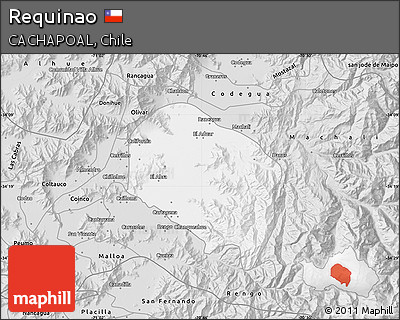 Silver Style Map of Requinao