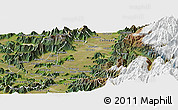 Satellite Panoramic Map of Requinao