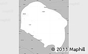 Gray Simple Map of Requinao