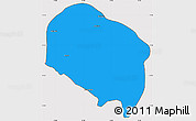 Political Simple Map of Requinao, cropped outside