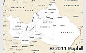 Classic Style Simple Map of CACHAPOAL