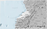 Gray 3D Map of Pelluhue