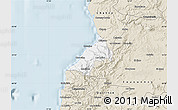 Classic Style Map of Pelluhue