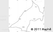 Blank Simple Map of Pelluhue