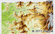 Physical 3D Map of Til-Til