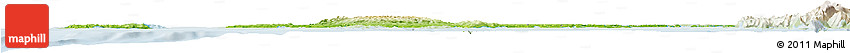Physical Horizon Map of CHILOE, lighten