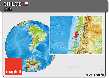 Physical Location Map of CHILOE