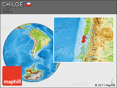 Physical Location Map of CHILOE
