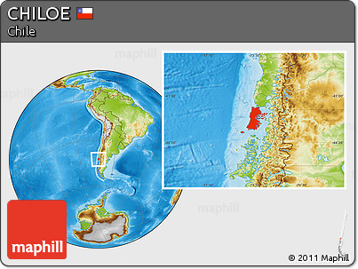 Physical Location Map of CHILOE