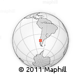 Outline Map of Queilen (Is.)