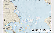 Classic Style Map of Quemchi (Is.)