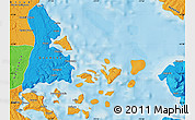 Political Map of Quemchi (Is.)