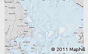 Silver Style Map of Quemchi (Is.)