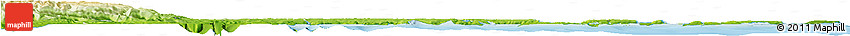 Physical Horizon Map of Quemchi