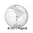 Outline Map of Illapel