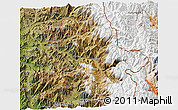 Satellite 3D Map of Salamanca