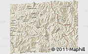 Shaded Relief 3D Map of Salamanca