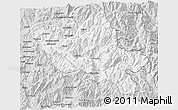 Silver Style 3D Map of Salamanca