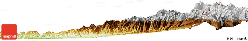 Physical Horizon Map of San Fernando