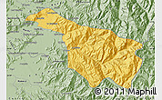 Savanna Style Map of San Fernando