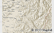Shaded Relief Map of San Fernando