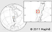 Blank Location Map of Coronel