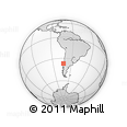 Outline Map of Coronel