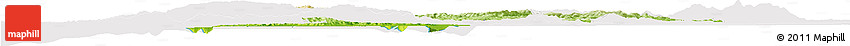 Physical Horizon Map of CONCEPCION, cropped outside
