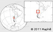 Blank Location Map of CONCEPCION, within the entire country