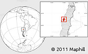 Blank Location Map of CONCEPCION, highlighted country