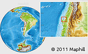 Physical Location Map of Lota, highlighted parent region
