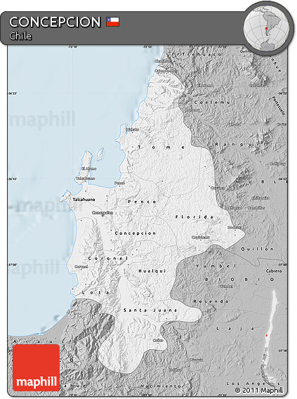 Gray Map of CONCEPCION