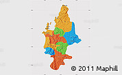 Political Map of CONCEPCION, cropped outside