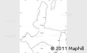 Blank Simple Map of Talcahuano