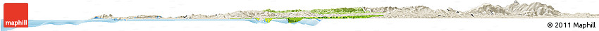 Physical Horizon Map of Tome, shaded relief outside Physical Horizon Map of Tome, shaded relief outside