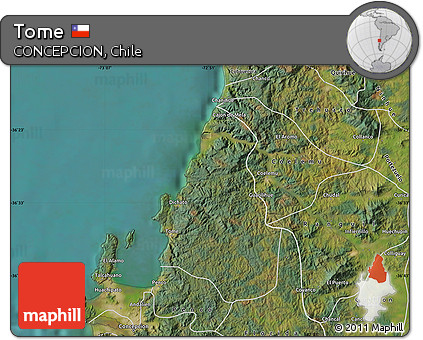 Satellite Map of Tome