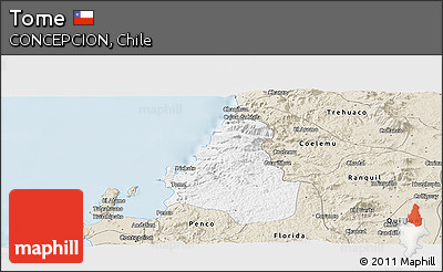 Classic Style Panoramic Map of Tome