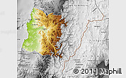 Physical Map of COPIAPO, desaturated