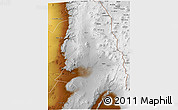 Physical 3D Map of Calama