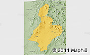 Savanna Style 3D Map of Calama